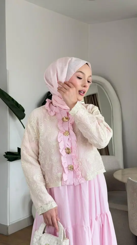 Yeni Sezon Matmazel Elbise Pembe
