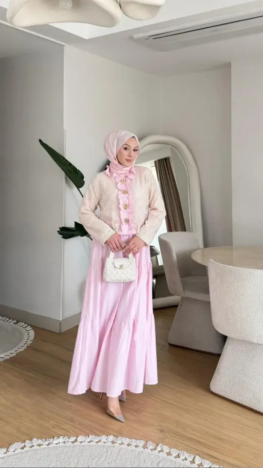 Yeni Sezon Matmazel Elbise Pembe