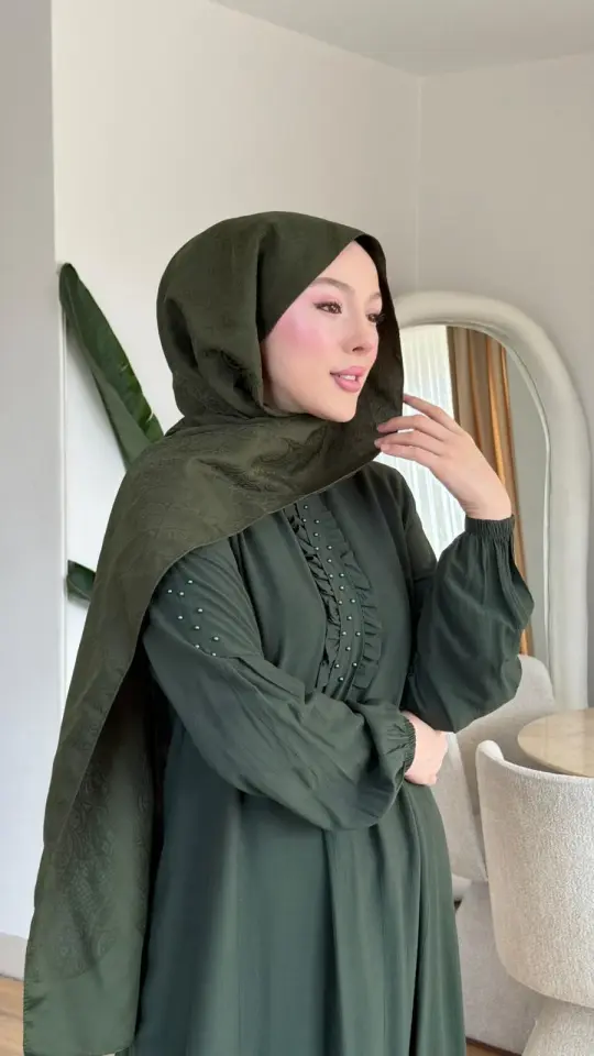 Yeni Sezon Derya Elbise Haki