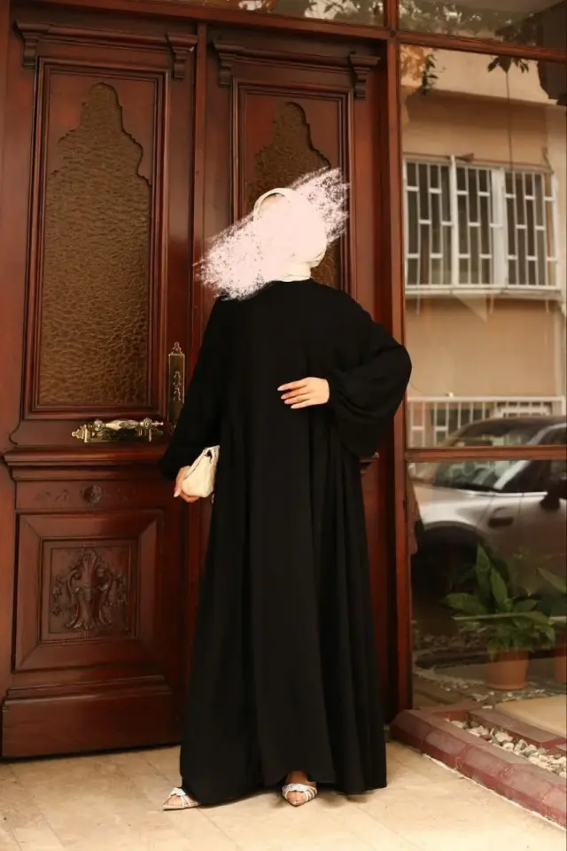Yeni Sezon Çağla Elbise Siyah